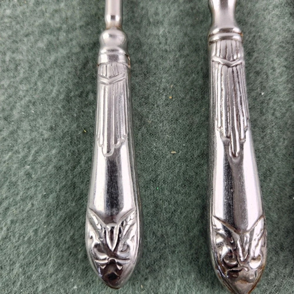 5 Piece Place Setting Pier 1 Imports PII15 Flatware Stainless 18/8 India Vintage