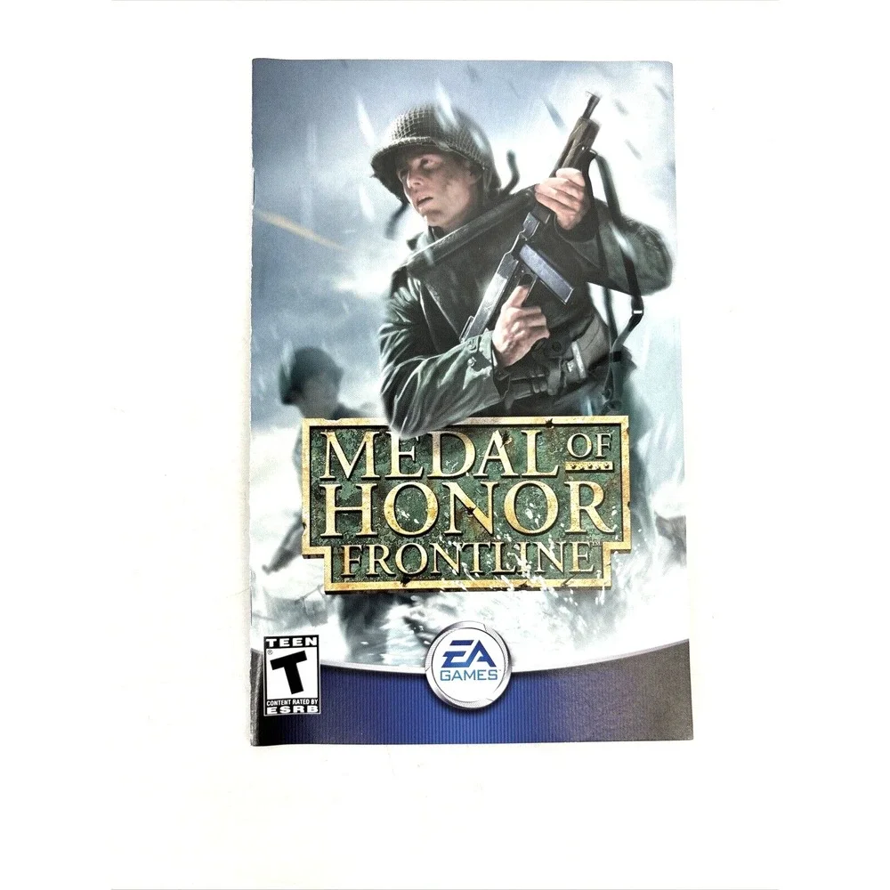 War LOT Call of Duty Finest Hour, Medal of Honor & Warrior (Sony PlayStation 2)‎