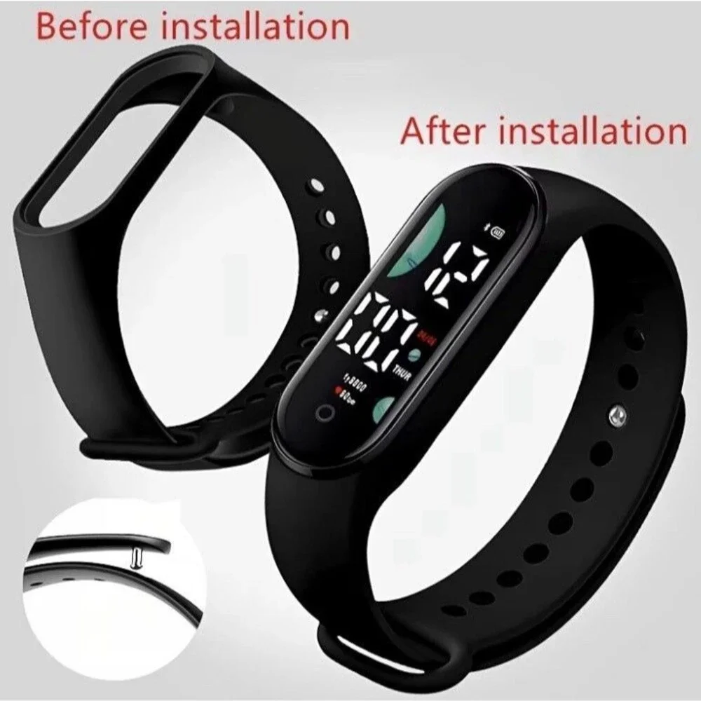 Smart Band Watch Time Teller For Kids No Fitness Tracker Or Health Monitor NEW