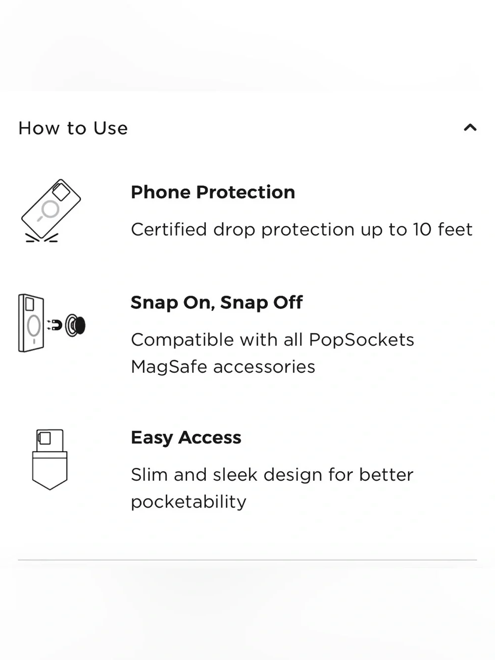 NWT PopSockets iPhone 17 Pro Max Case in Latte