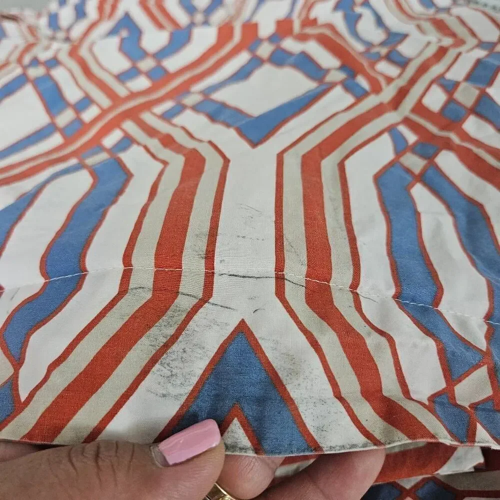 Pottery Barn Becks Geo duvet