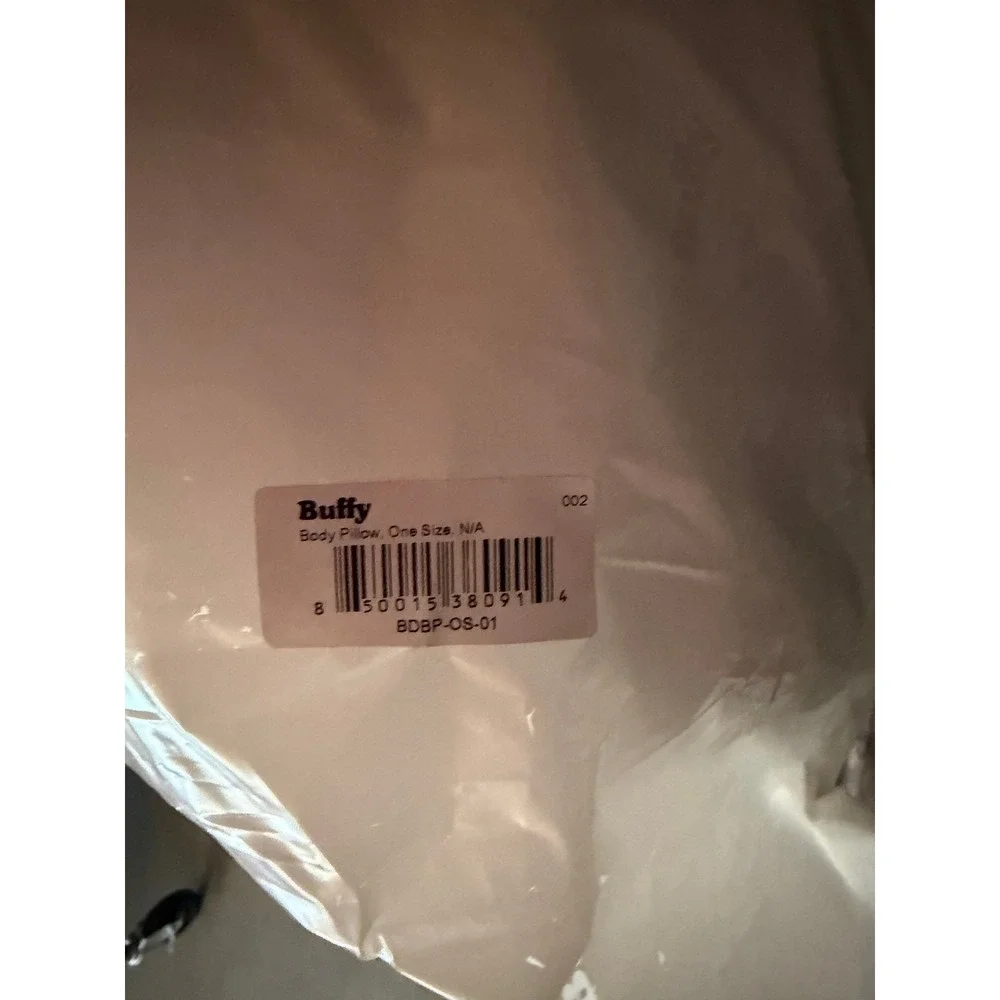 Buffy Body Pillow White Soft Breathable Eco-Friendly Bedding BDBP-OS-01