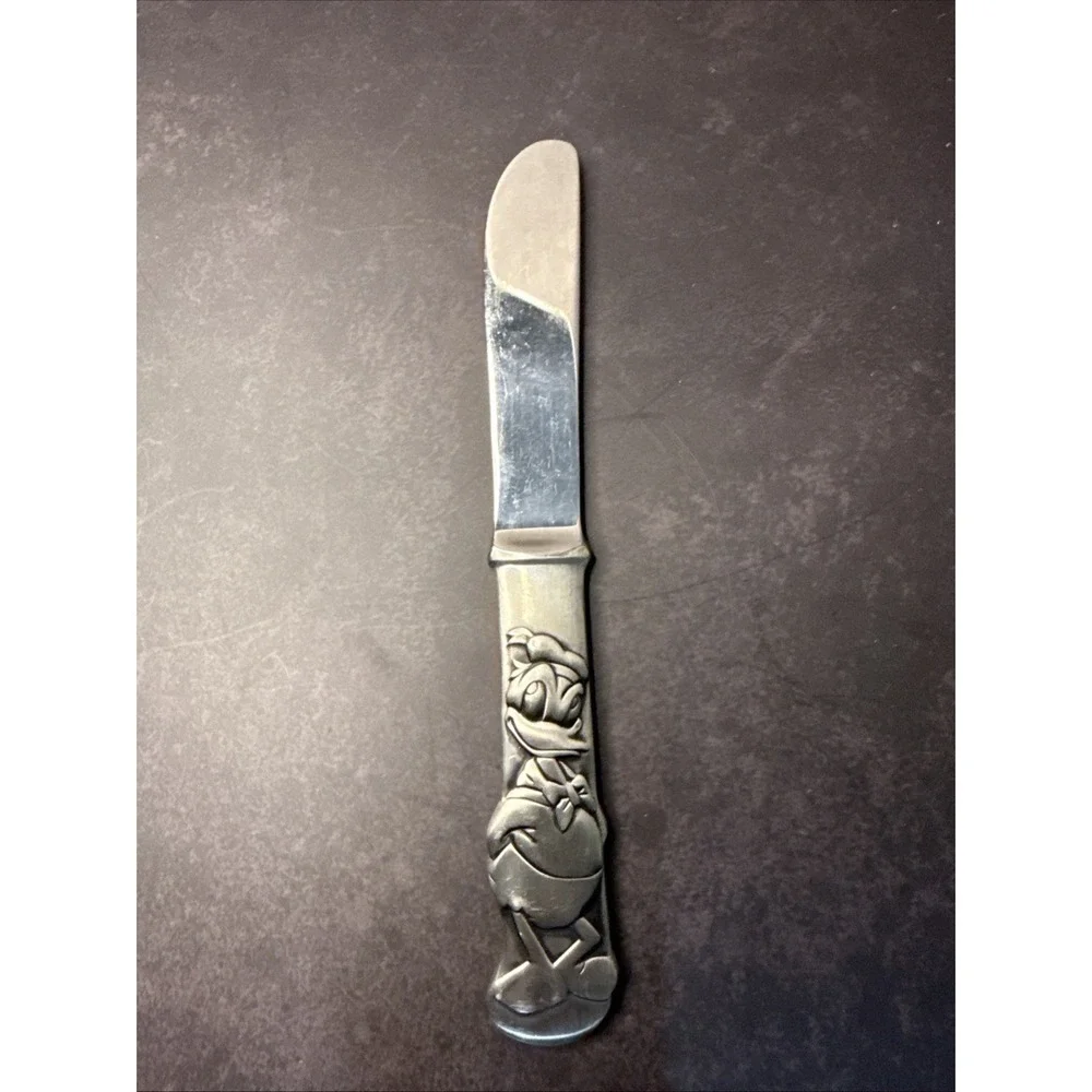 Gorham Vintage Walt Disney Stainless Steel Donald Duck Knife 7