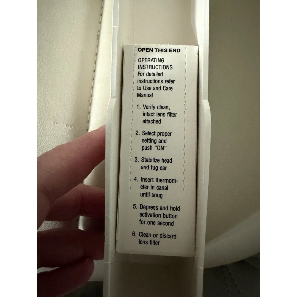 Thermoscan (now Braun) braun hm