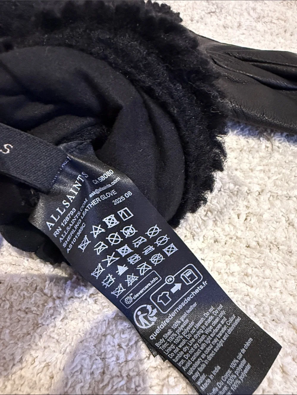 All Saints size hem