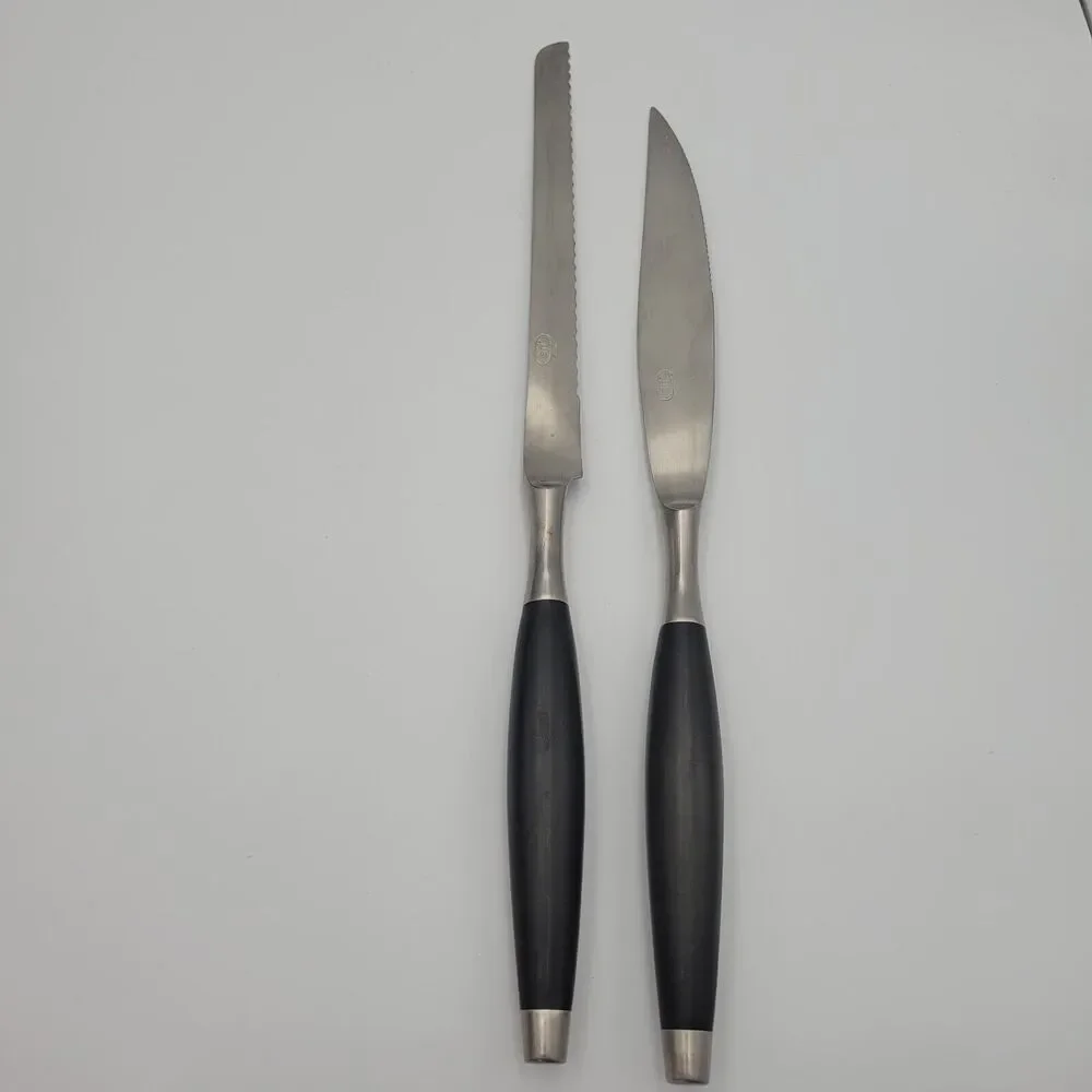 Top Flite SR Carving KNIFE Set Mid Century Modern Japan Stainless Steel Vtg 1955