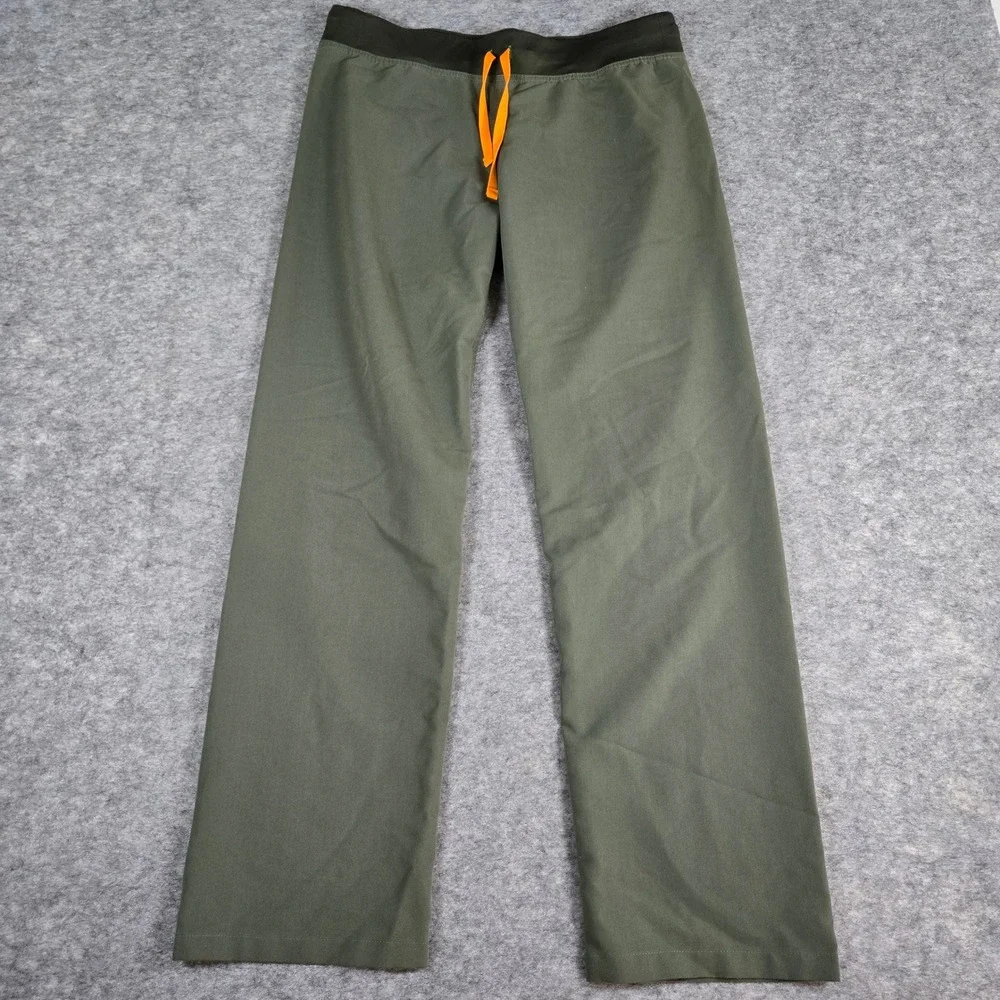 FIGS Mens Green Technical Collection Straight Leg Scrub Pants M