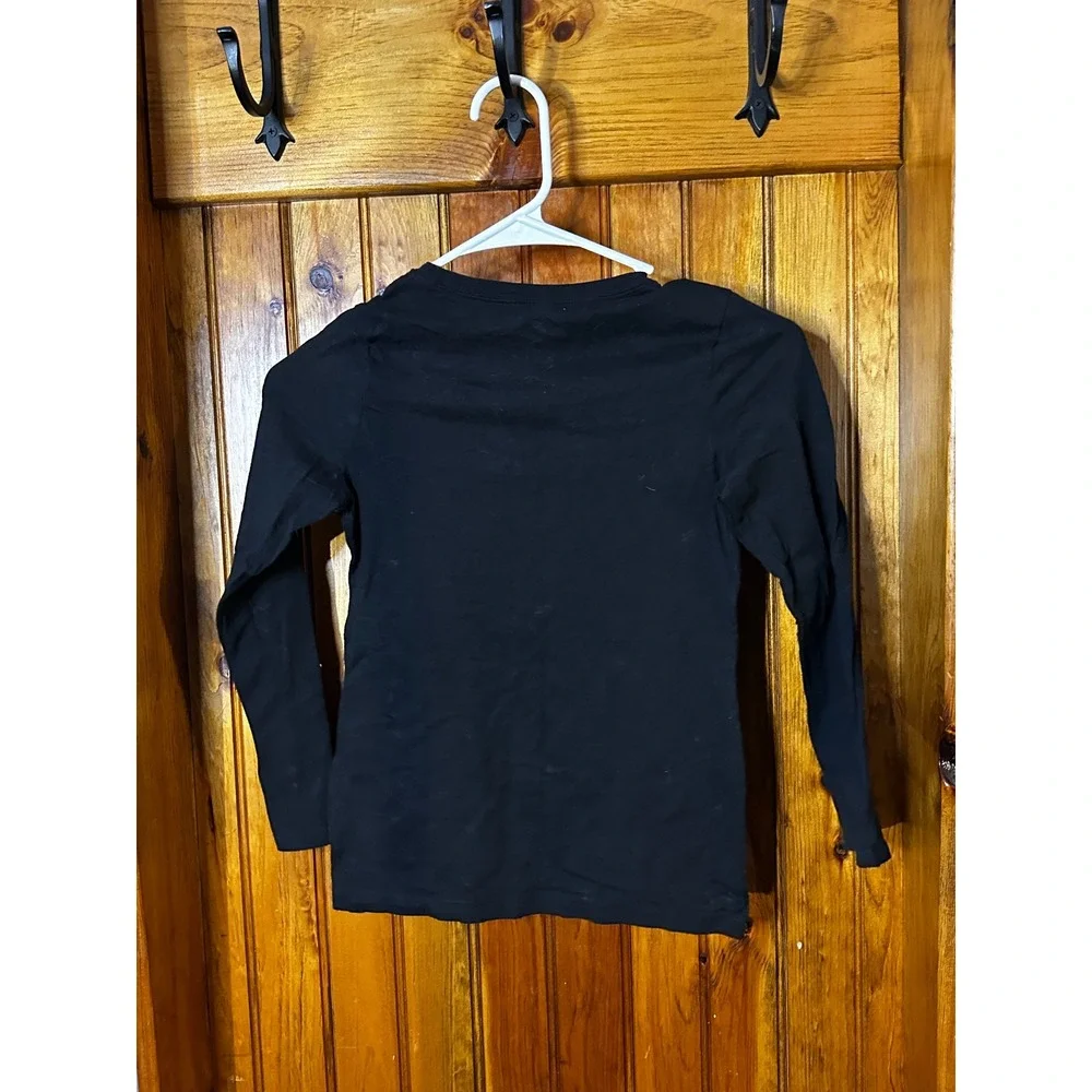 The Children's Place Halloween Long Sleeve‎ Pumpkin Graphic Shirt Kids M 7/8