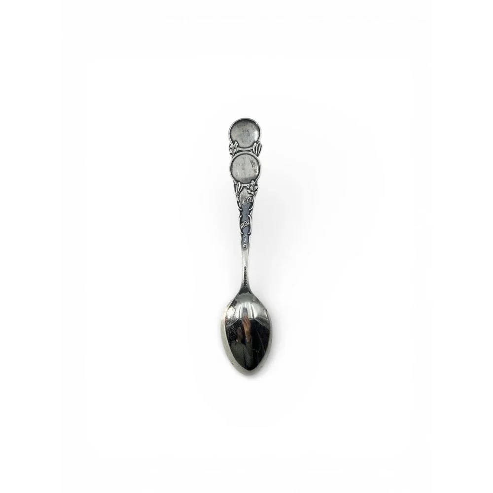 Antique‎ M.J. Co. 1892 Chicago Worlds Fair Sterling Silver 925 Spoon