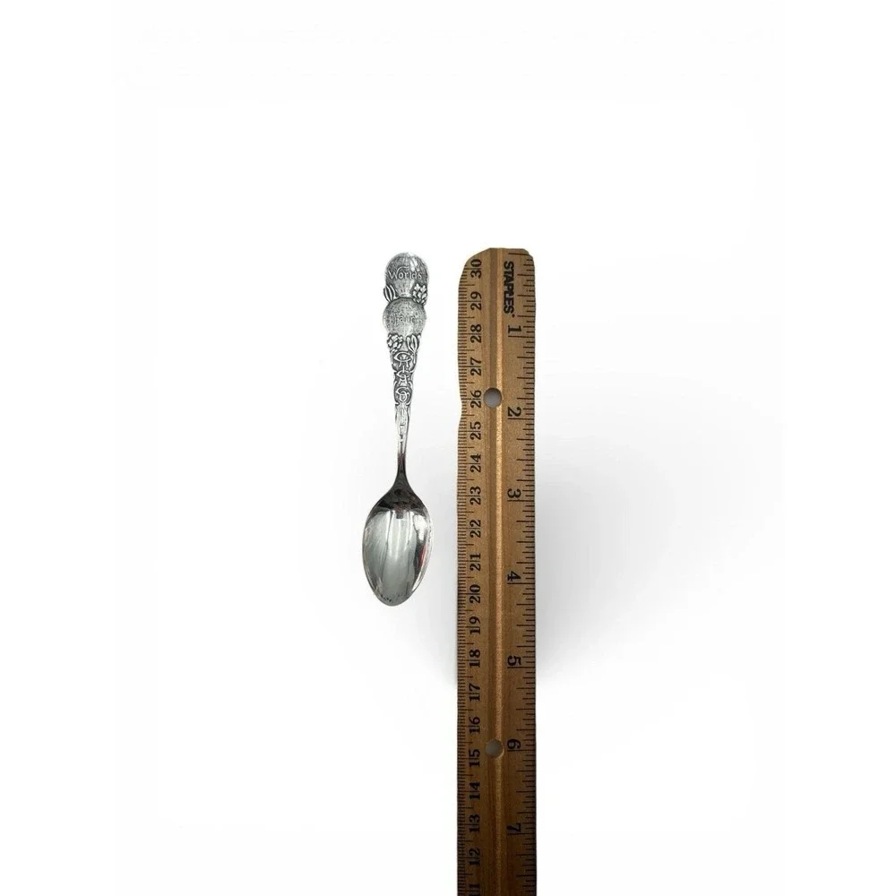 Antique‎ M.J. Co. 1892 Chicago Worlds Fair Sterling Silver 925 Spoon