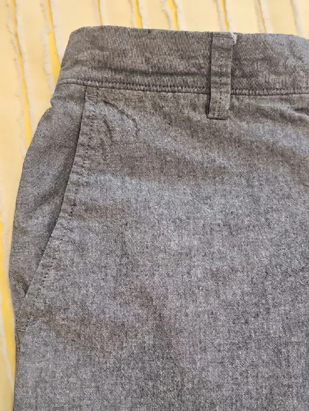 J. Crew Men's Gray Chino Shorts - Heathered Gray