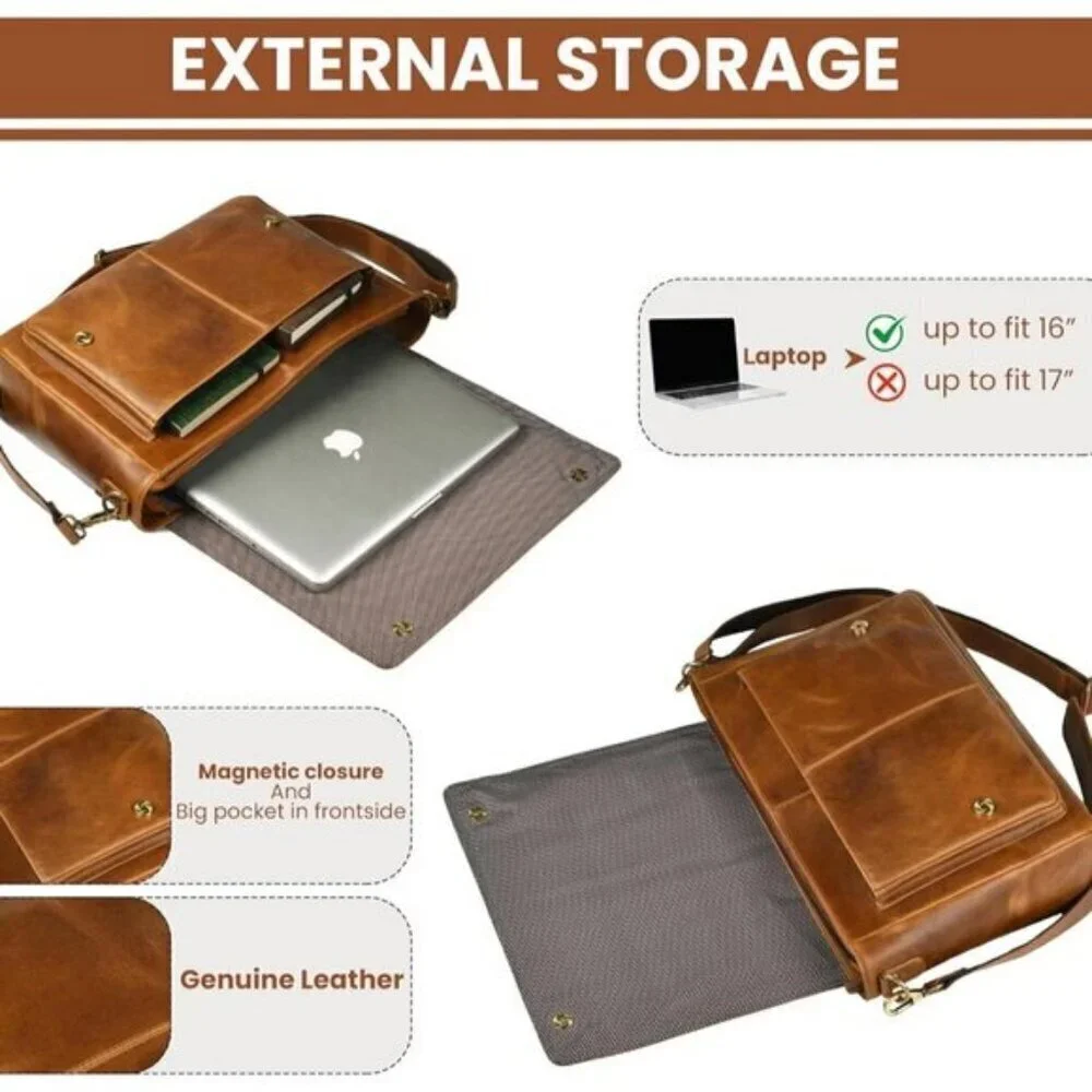 LEATHER VILLAGE premium handcrafted