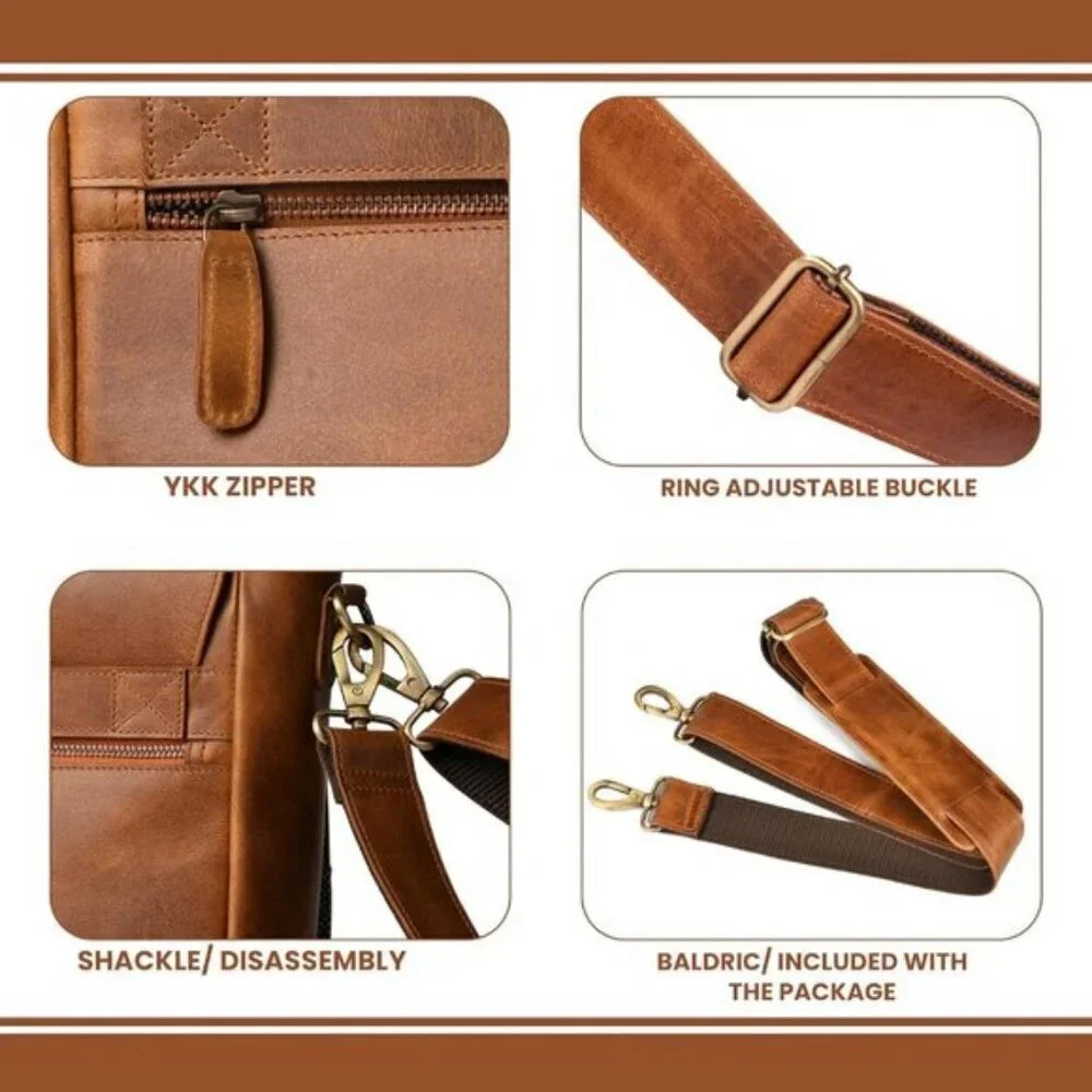 LEATHER VILLAGE premium handcrafted