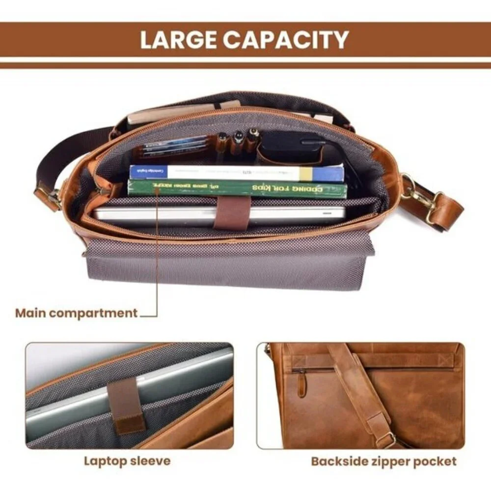 LEATHER VILLAGE premium handcrafted