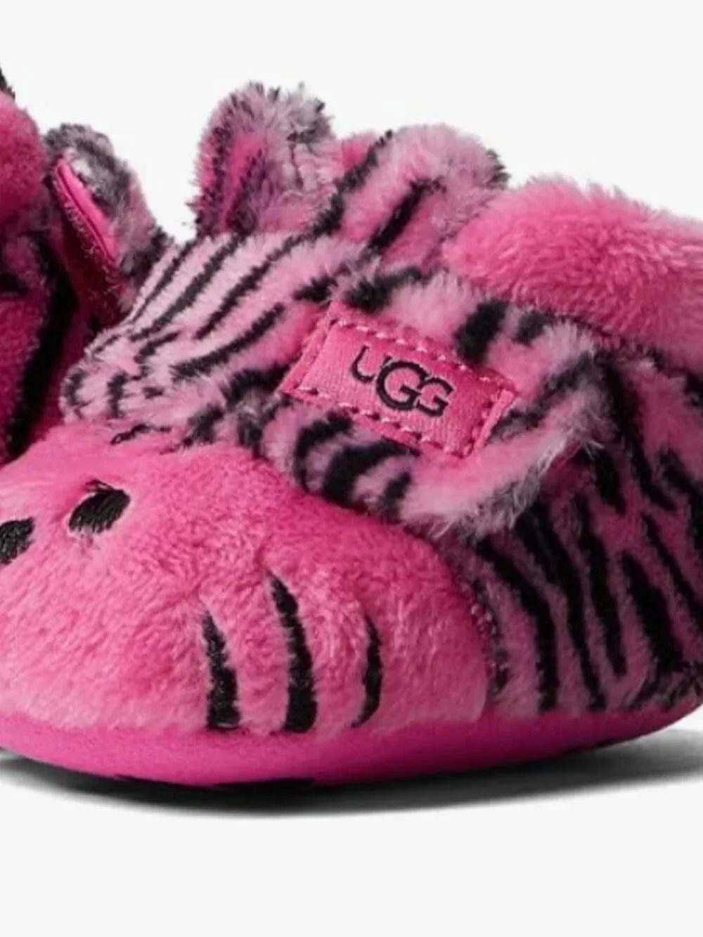 NWT UGG Unisex-Child I Bixbee Tiger Stuffie Ankle Boot 02/03