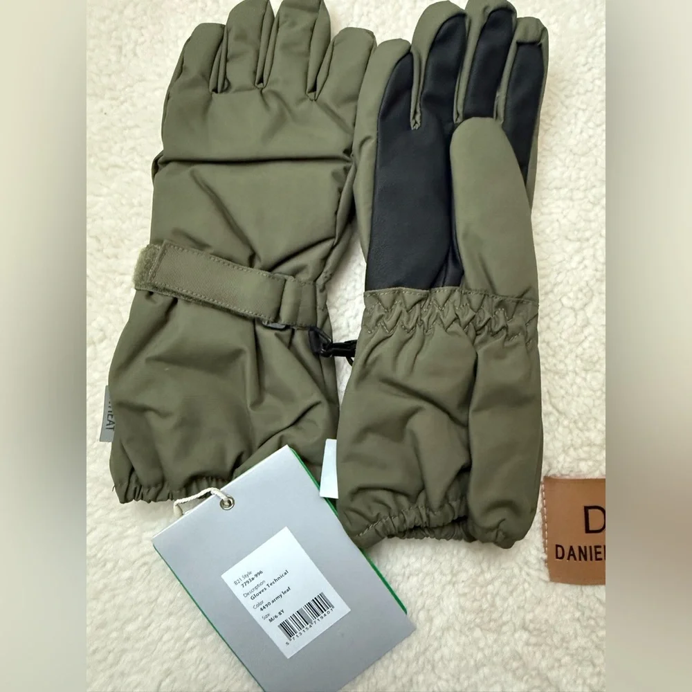 Kid’s wheat MITTENS TECH snow gloves 6-8Y