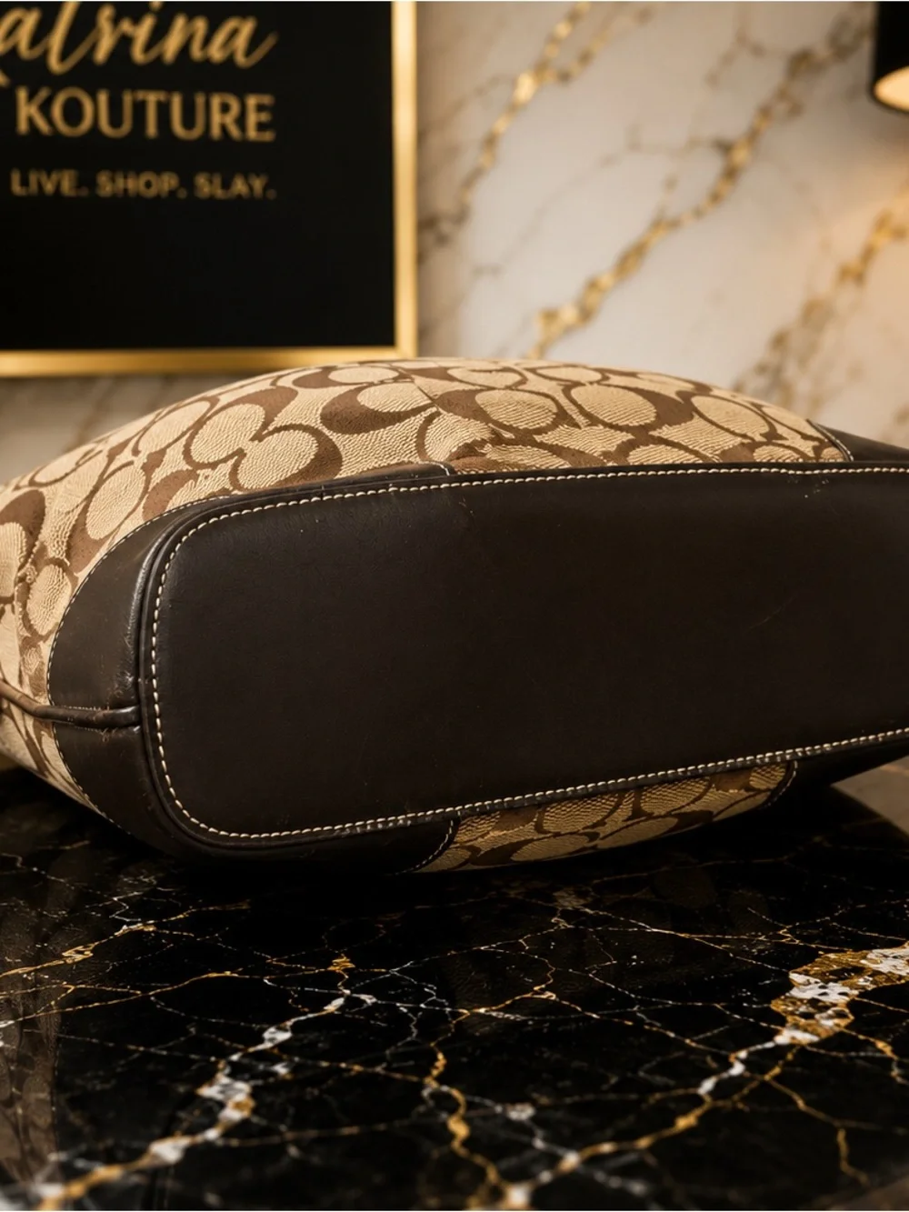 Coach vintage signature