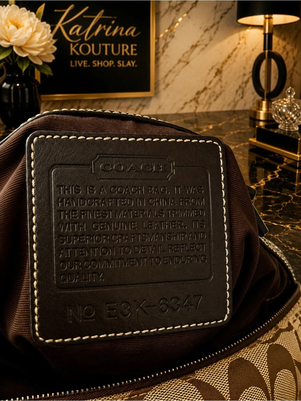 Coach vintage signature