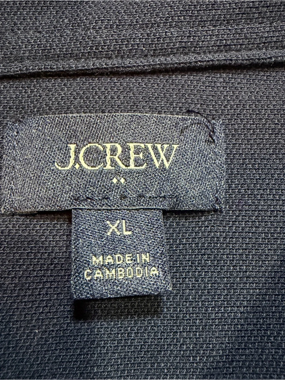 J. Crew comfortable navy