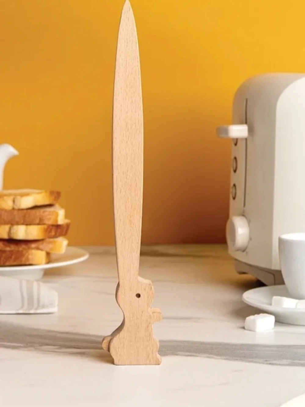 OTOTO NWT Bernie wood  toaster tongs