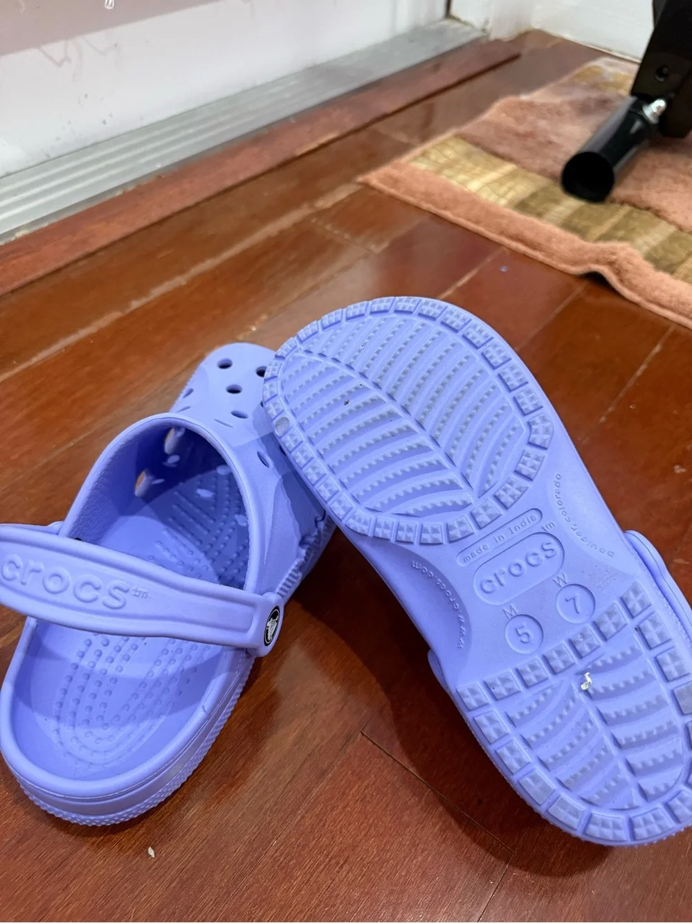 CROCS Kids Lavender Slip-On Clogs