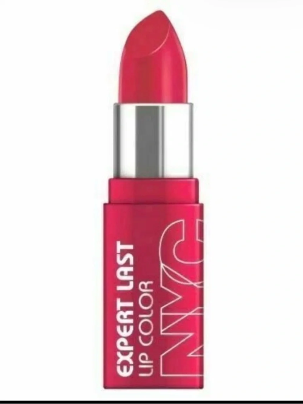 NYC VELVETY FUCHSIA Expert Last Lip Color - Bright Red