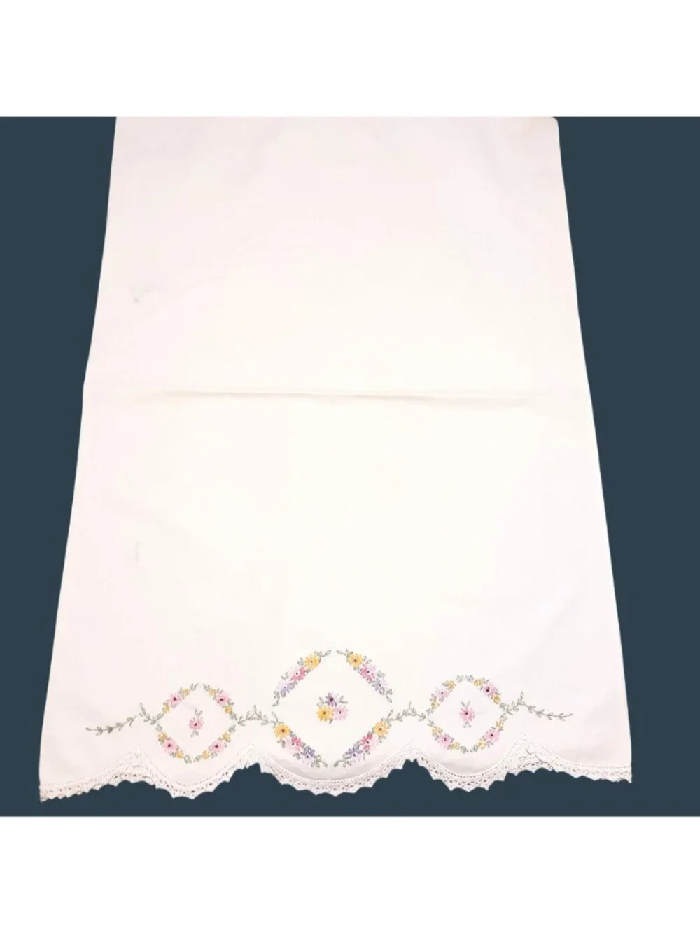 Hand embroidered add touch