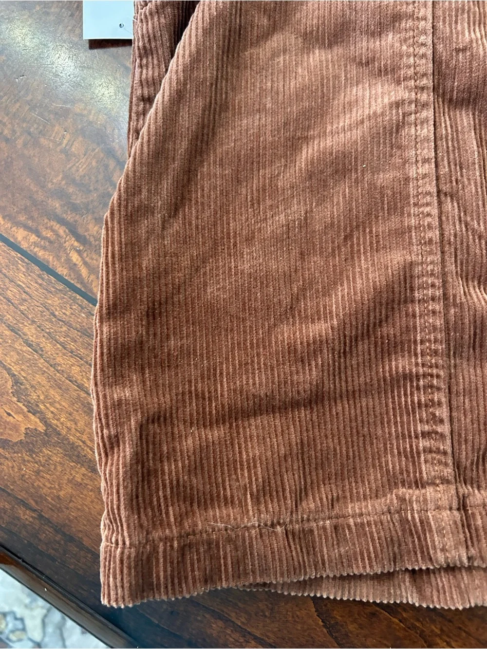 NWT Oshkosh B’gosh Girls Jumper Overall Dress Brown Corduroy Cottage Core 4T