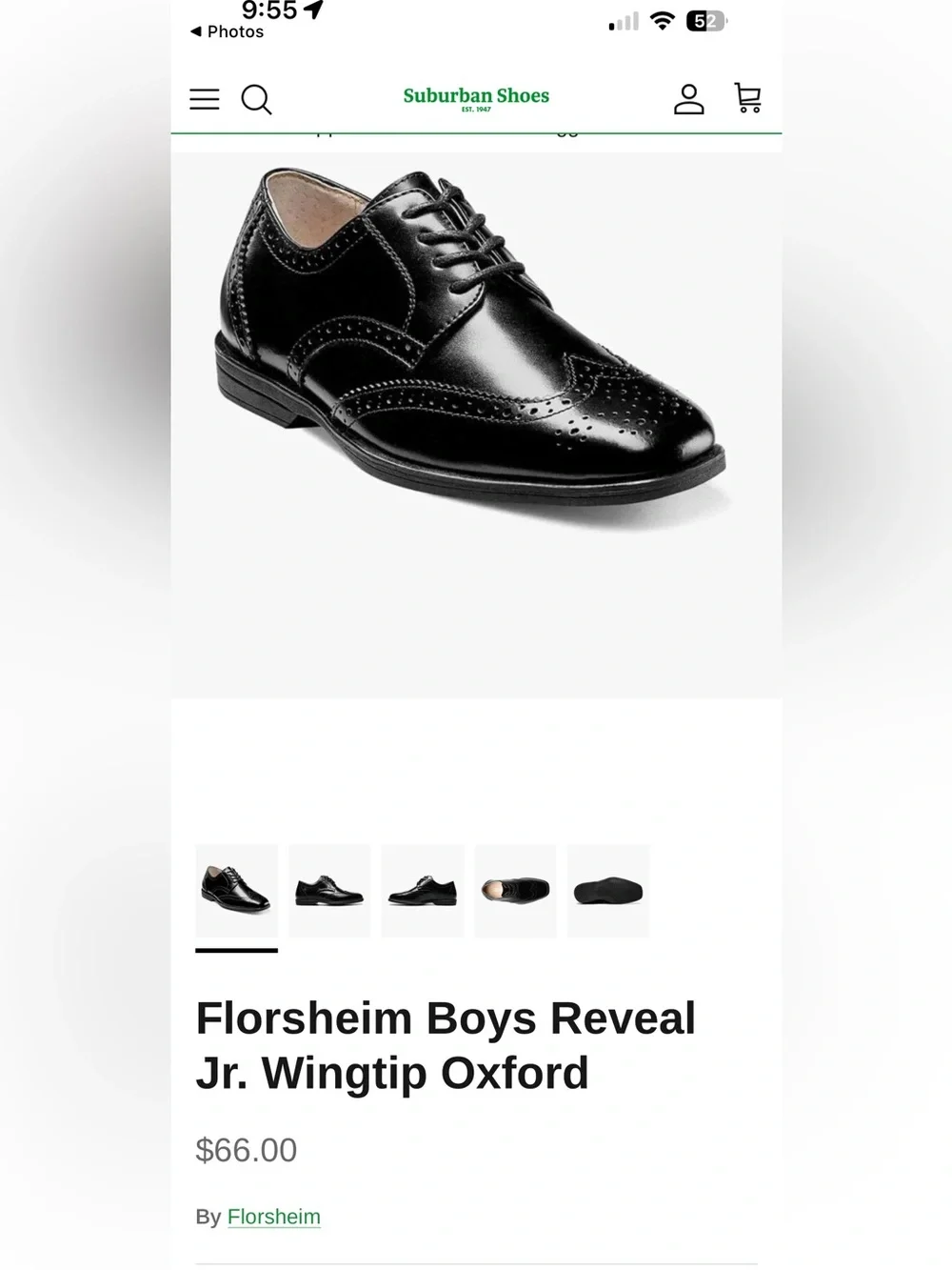 Florsheim formal brogue
