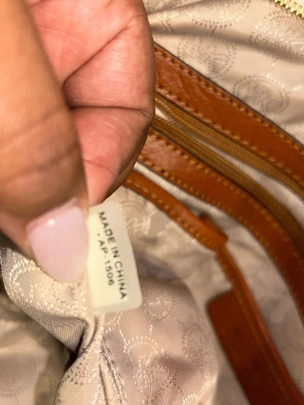 Michael Kors Fulton Monogram Logo‎ Shoulder Bag