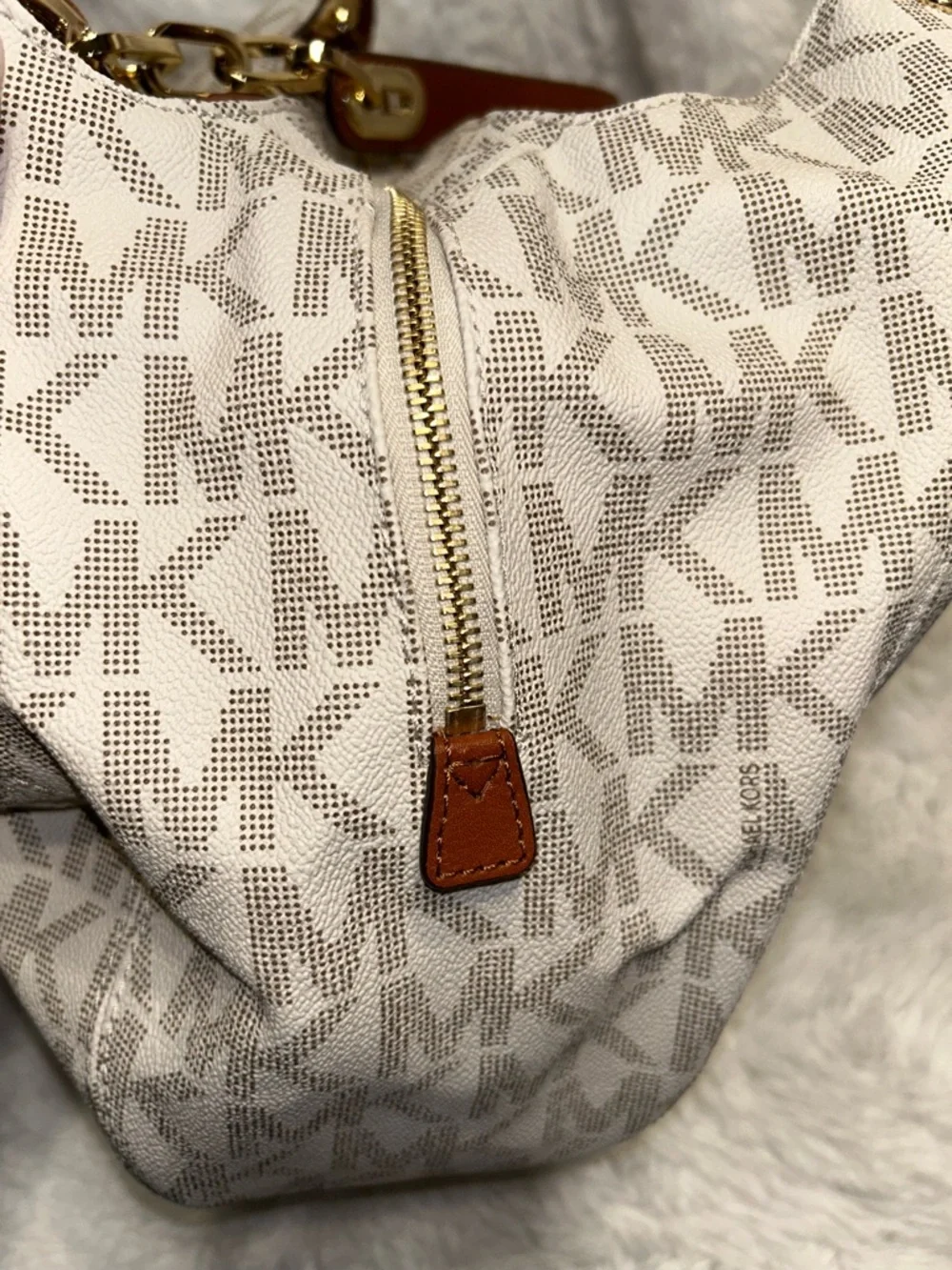 Michael Kors Fulton Monogram Logo‎ Shoulder Bag