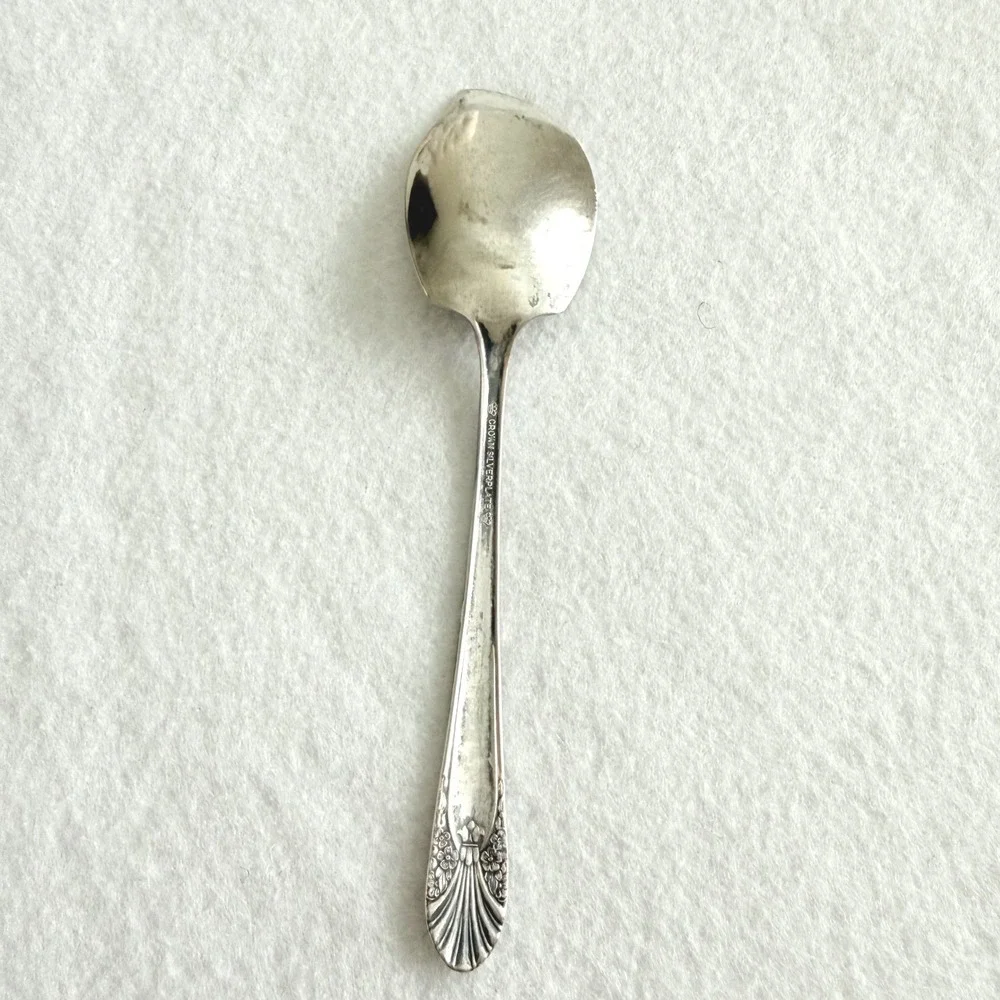 Crown antique silverplate
