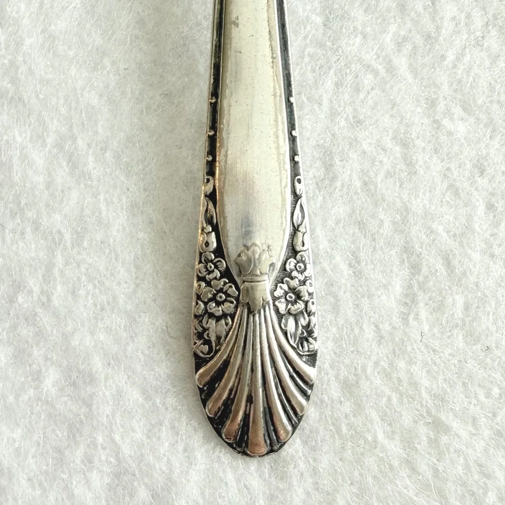 Crown antique silverplate