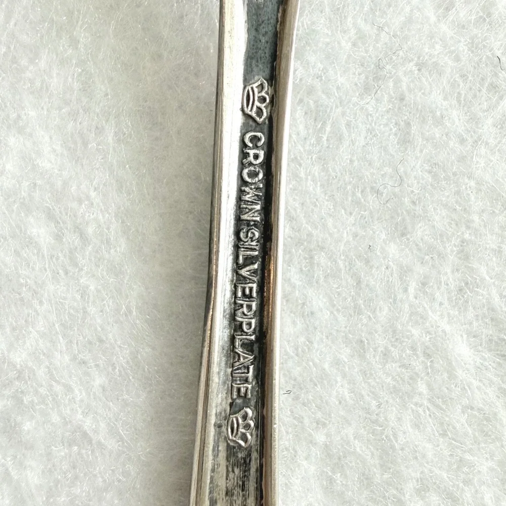 Crown antique silverplate