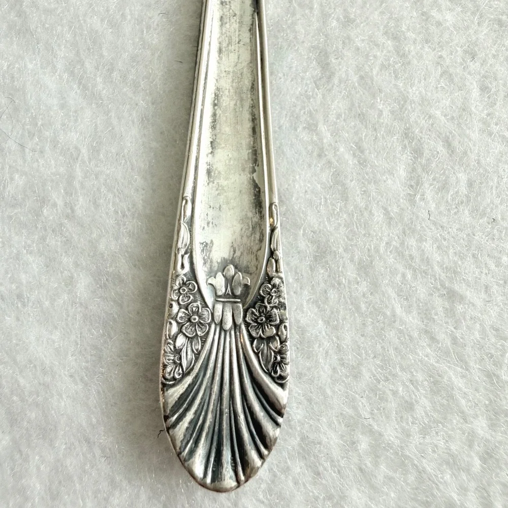 Crown antique silverplate