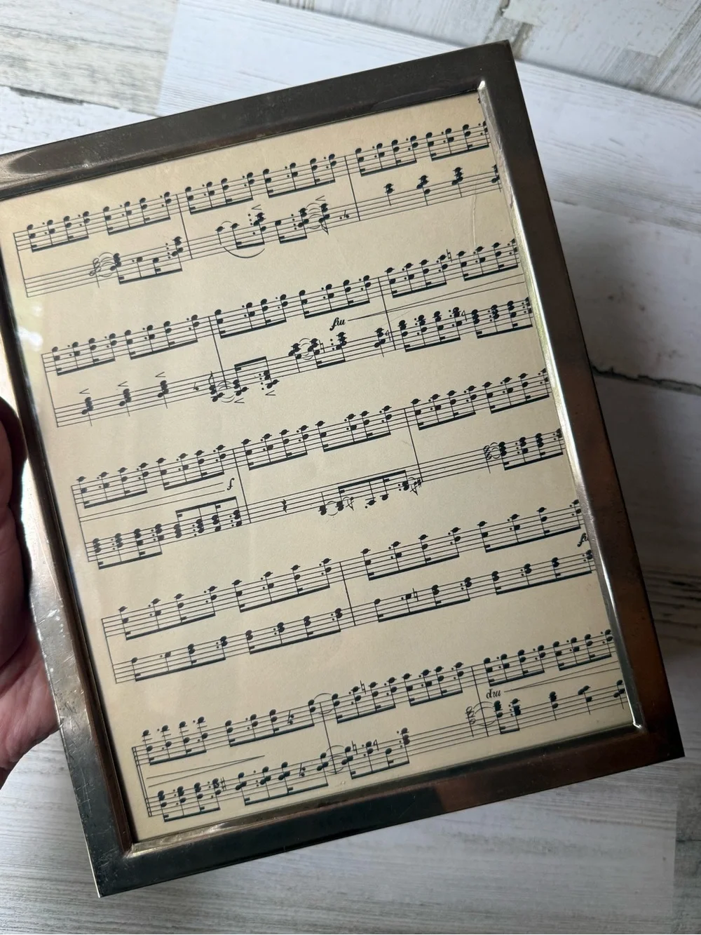 Vintage silver tone