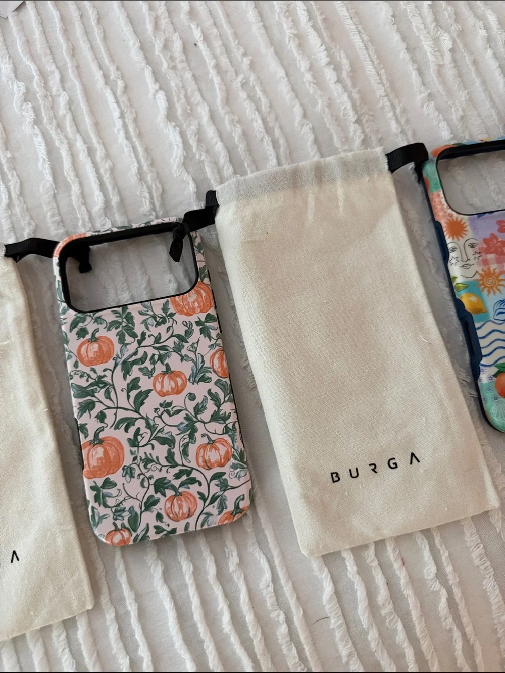 Burga Floral and Tropical Pattern iPhone Case - Multicolor iphone 17 pro max