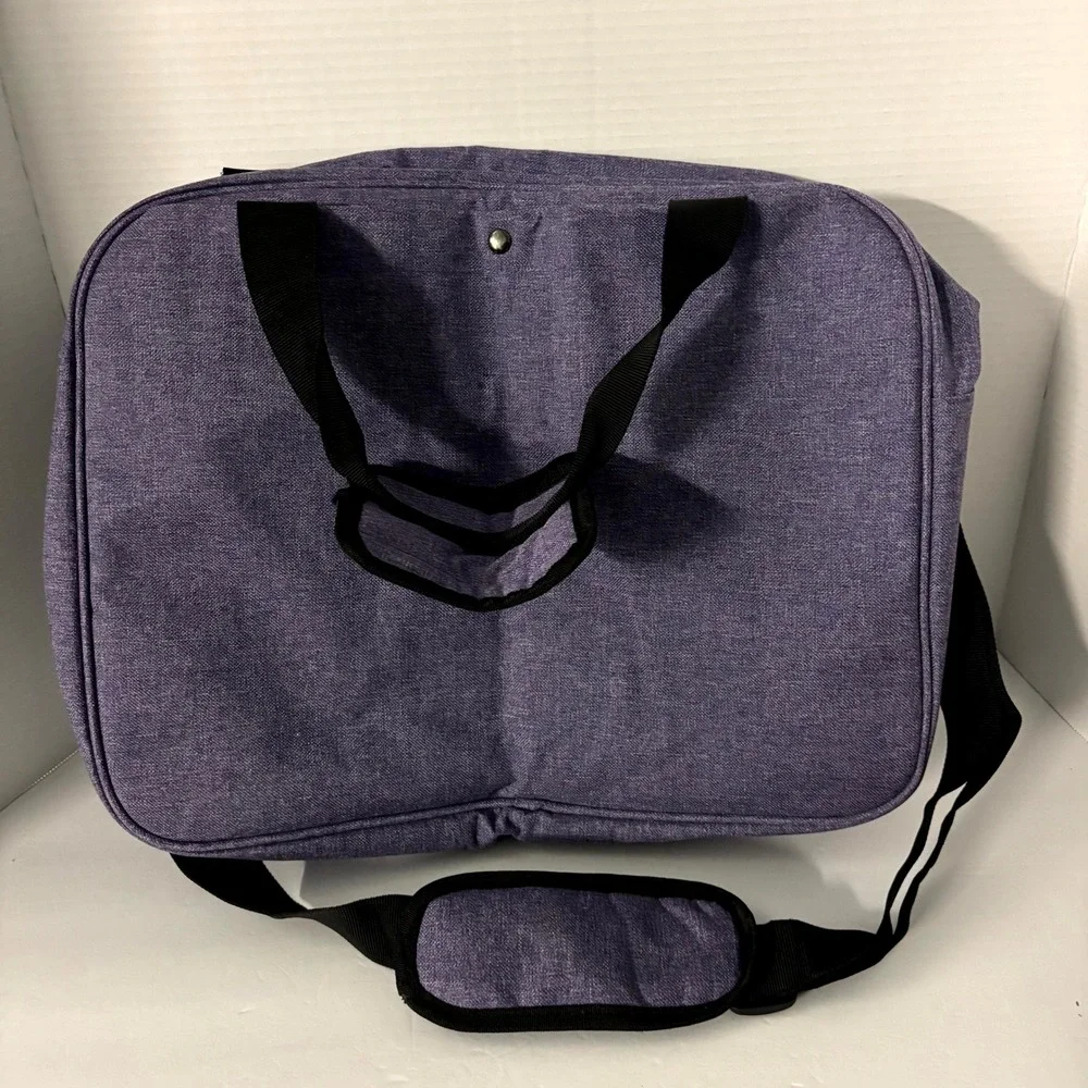 Teamoy Insulated Lunch Bag Gray Thermal Cooler Tote Work School Travel Zipper