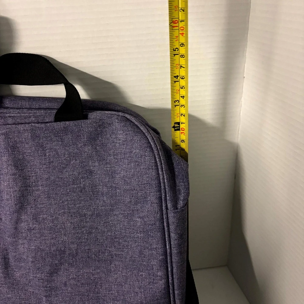 Teamoy Insulated Lunch Bag Gray Thermal Cooler Tote Work School Travel Zipper