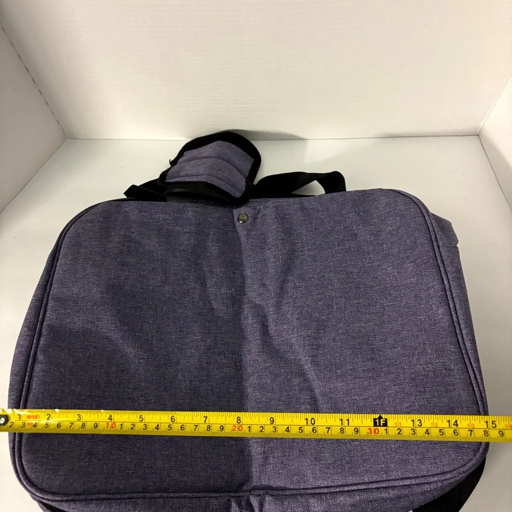Teamoy Insulated Lunch Bag Gray Thermal Cooler Tote Work School Travel Zipper