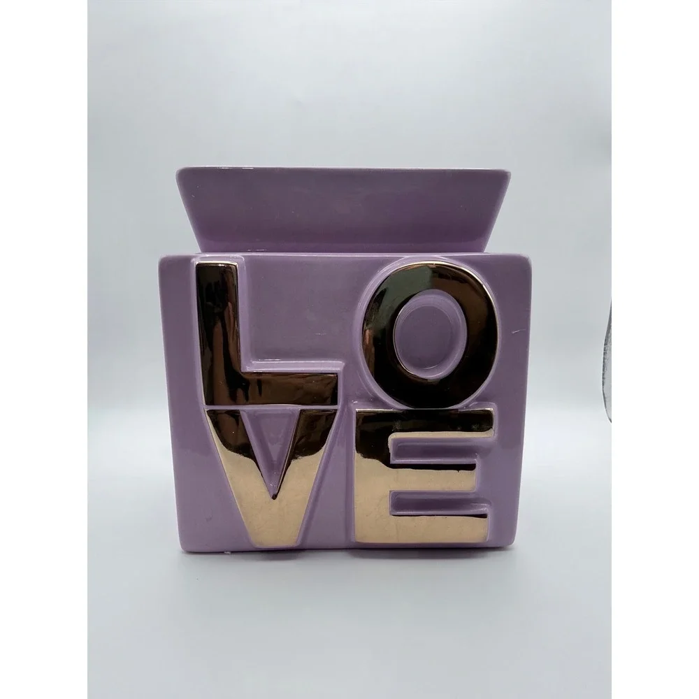 Scentsy lavender ceramic