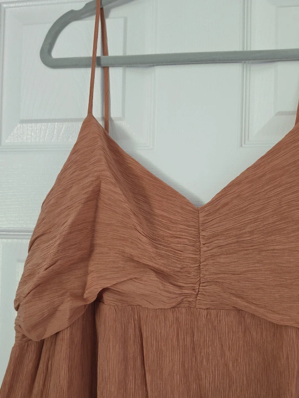 Abercrombie & Fitch Sleeveless Rust Brown Maxi Dress Size XXL Tall