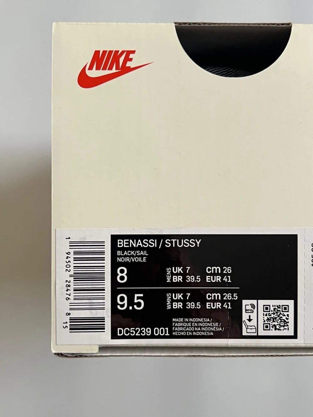 Nike stussy benassi