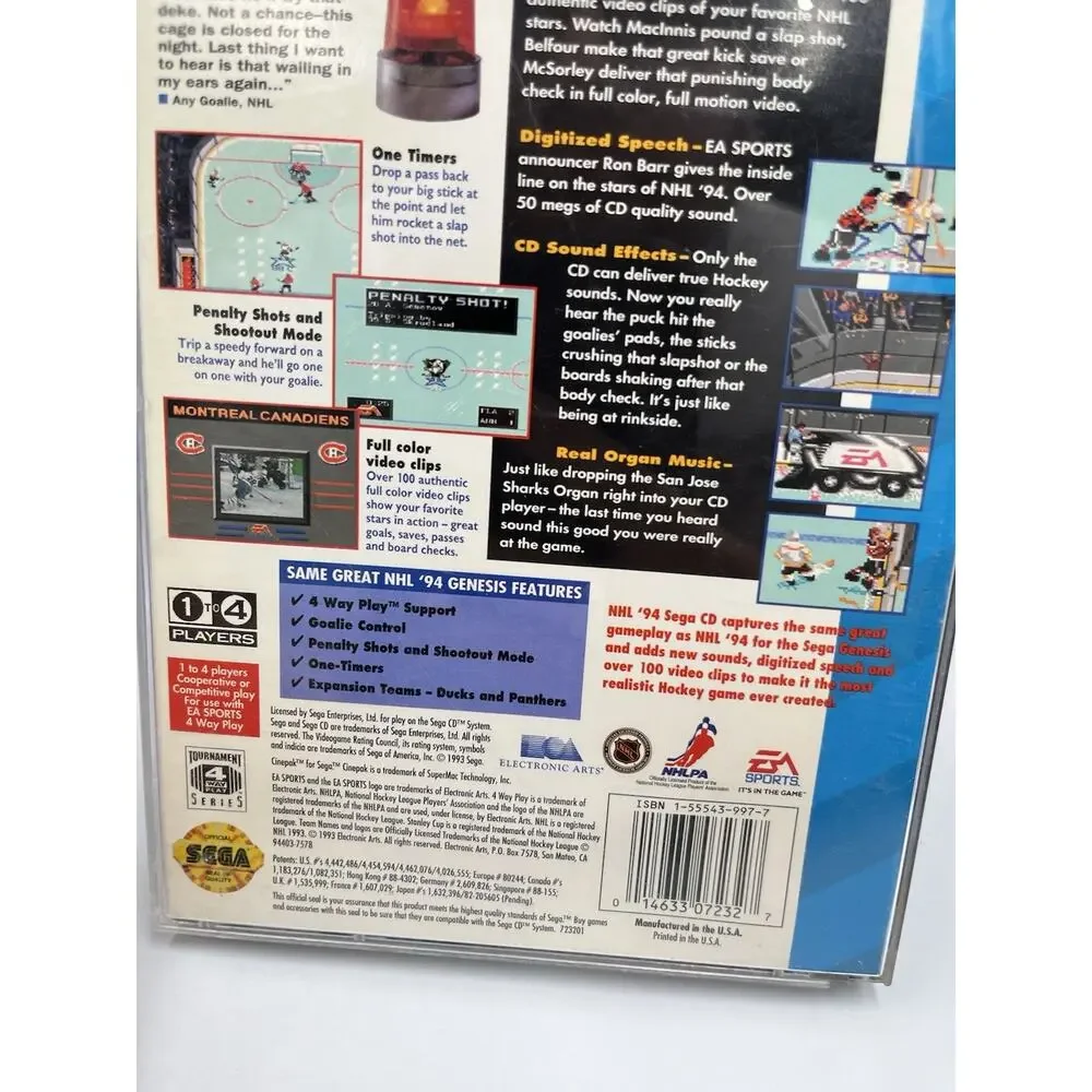 Sega product nhl