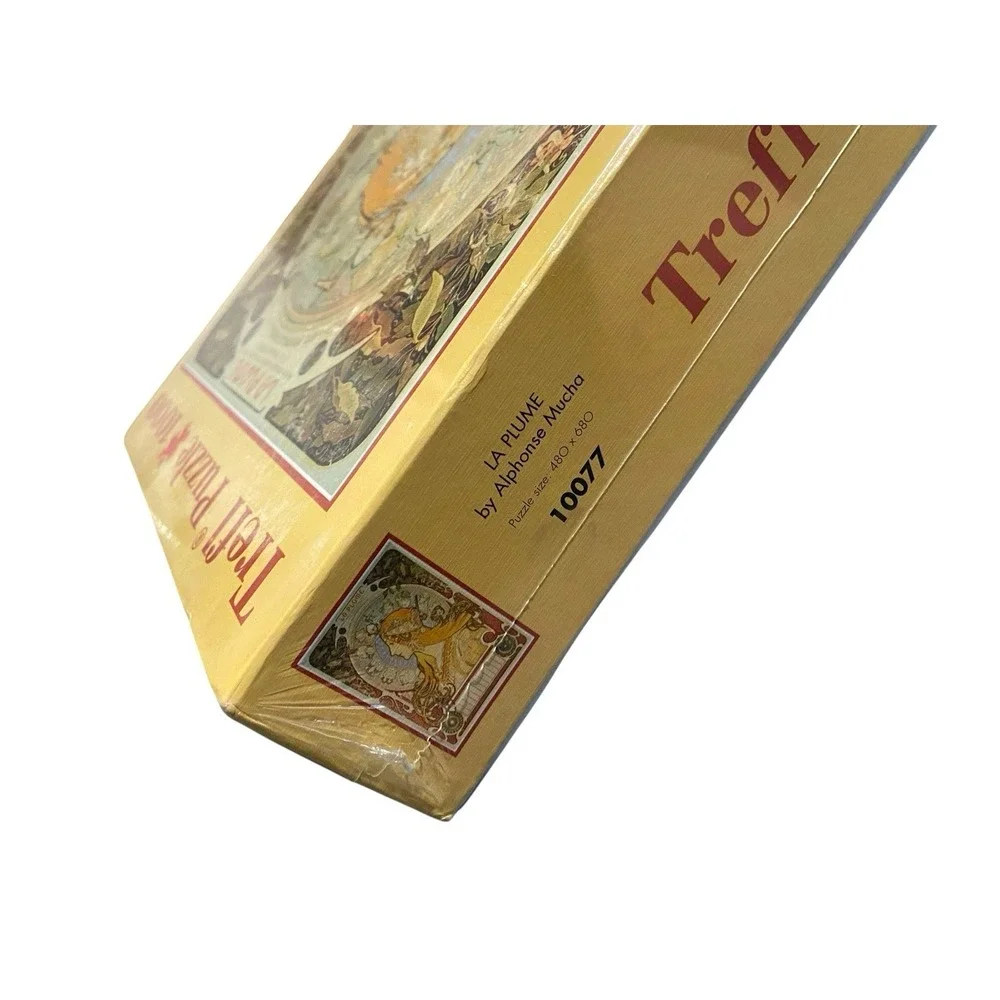 Trefl Alphonse Mucha La‎ Plume 1000 Piece Jigsaw Puzzle Sealed