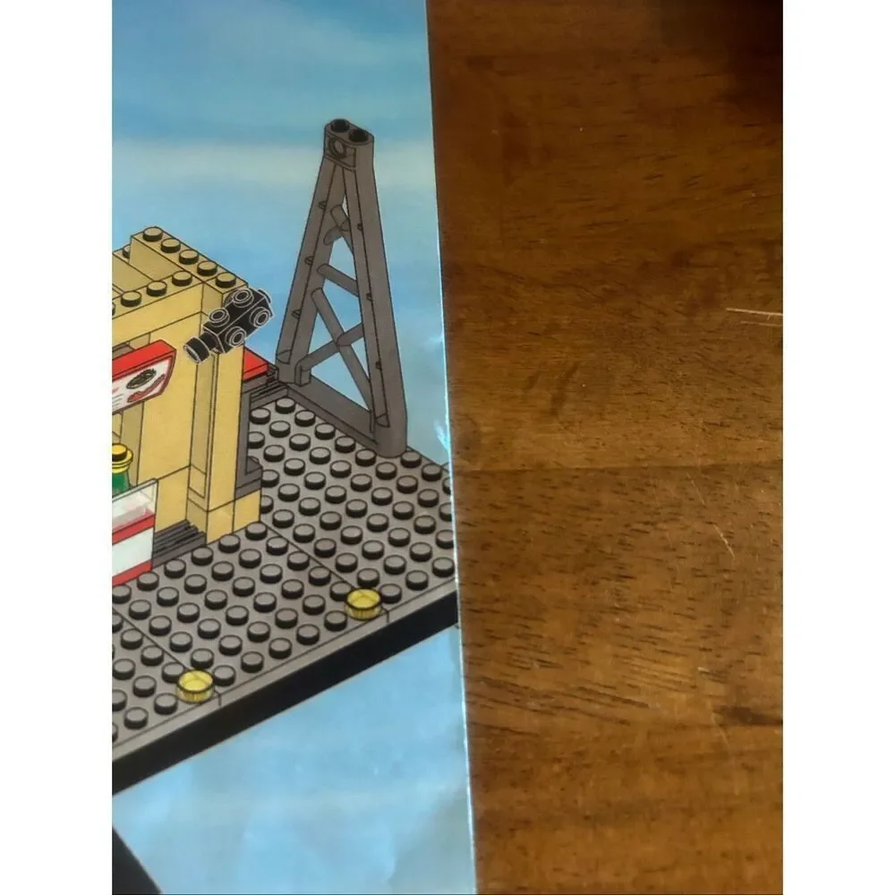 LEGO City Train Station #60050 Instruction Manual Only 1,2,3 (6004)