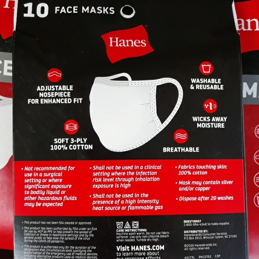 Hanes 10 pack