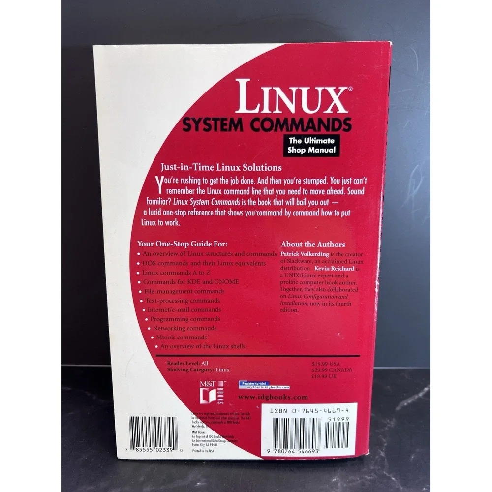 Linux‎ System Commands, Reichard, Patrick
