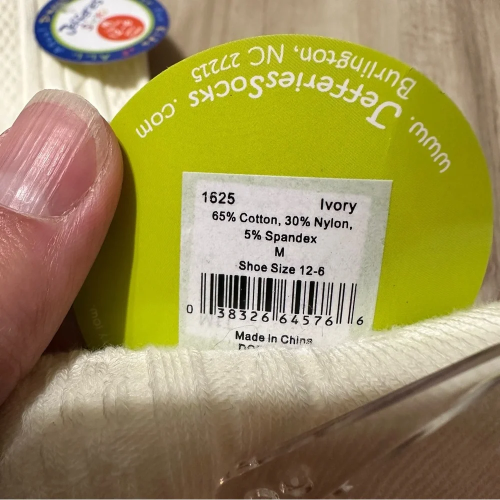 Jefferies Socks new tags