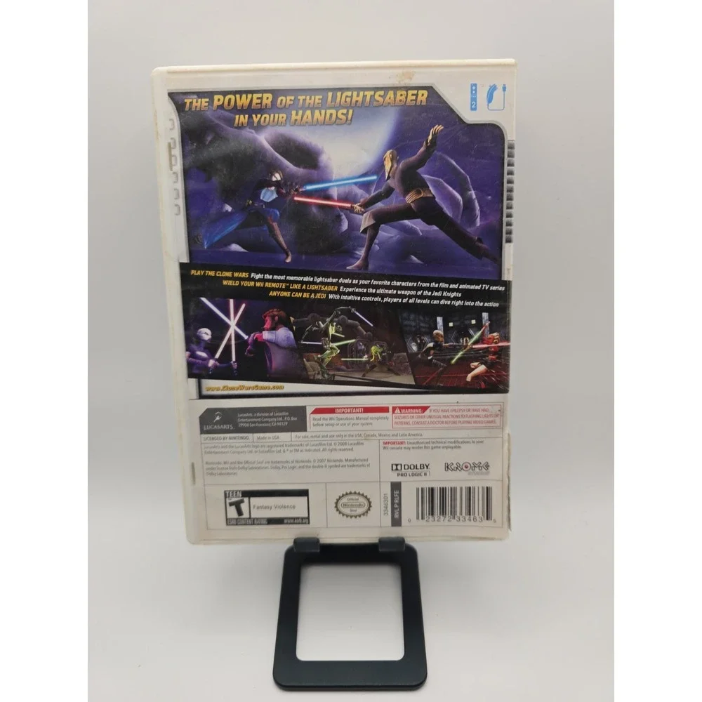 Star Wars: The Clone Wars - Lightsaber Duels (Nintendo Wii, 2008)